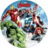 8 Avengers Mighty 23 cm papirtallerkener
