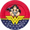 8 Wonder Woman-papirtallerkener 23 cm