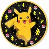 8 Pokémon Pikachu-tallerkener 23 cm