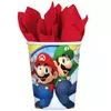 8 Super Mario 250 ml pappkopper