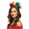 Adult rainbow feather headband