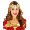 Women's gold superhero headband