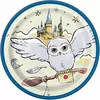 8 Small Harry Potter patterned paper plates 18 cm