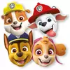8 Paw Patrol paper masks