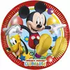 8 små Mikke Mus-papirtallerkener 20 cm