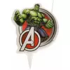 Hulk Avengers Bursdagslys 7,5 cm
