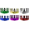 6-piece multi-color holographic crowns