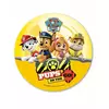 Gul Paw Patrol kjeksplate 20 cm