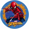 Spiderman Blue Wafer Disc 20 cm