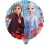 Liten rund folieballong Frost 2 23 cm