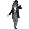 Mad Hattemaker Eventyr Halloween Svart-hvit Mann