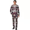 Mr. Skull Day of the Dead costume for men Suitmeister, Size: Small (EU 44-46)