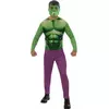 Klassisk Hulk-kostyme for voksne, Størrelse: Large