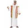 Fargerikt arabisk sjeikkostyme for menn