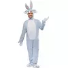 Klassisk Bugs Bunny Looney Tunes-kostyme til voksne, Størrelse: Large