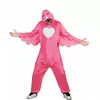 Adult flamingo costume, Size: Medium