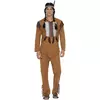Indian costume with fringes for men, Size: Small