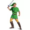 Klassisk ZELDA Link-kostyme for voksne, Størrelse: Large/X-Large