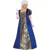 Blue marquise costume for women, Size: Medium (38-40)
