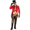 Skeleton Ringmaster Costume for Men, Size: Small
