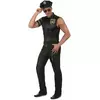 Sexy policeman costume for men, Size: Large