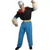 Popeye-kostyme stor voksenstørrelse