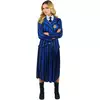 Enid School Uniform Costume - Wednesday Adult, Size: Large