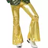 Men's gold disco pants, Size: Medium/Large