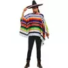 Mexican poncho for men