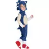 Luksuriøst Sonic-kostyme til barn, Størrelse: 2–3 år (83–97 cm)