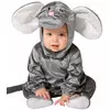 Little gray mouse baby costume, Size: 6-12 months (75 cm)