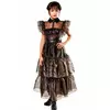 Wednesday Addams Ball Gown Costume for Kids, Size: 11-13 years (142-164 cm)