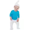 Babysmurfekostyme, Størrelse: 1–2 år