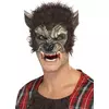 Adult werewolf half mask