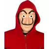 Rød tyvmaske for voksne