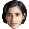 Alba Flores røvermaske av papp