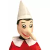 Pinocchio-lateksmaske for voksne