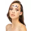 Selvklebende rhinestones til ansiktet til den onde dronningen