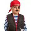 Pirate adhesive tattoos for children