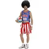 Adult NBA basketball player costume, Size: Medium