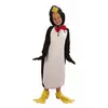Funny penguin costume for children, Size: 7-9 years (120-130 cm)