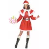 Julenissekostyme for voksne kvinner, Størrelse: Medium/Large