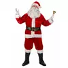 Deluxe julenissekostyme komplett for voksne, Størrelse: XX-Large