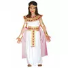 Pink and gold Egyptian costume for girls, Size: 9 years (125-135 cm)