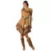 Young Indian Woman Costume for Women - Luxury, Size: Medium