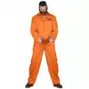Cannibal Prisoner Costume for Men Halloween, Size: Medium/Large