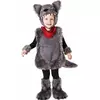 Children's wolf costume, Size: 3-4 years (98 - 110 cm)