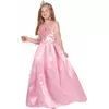 Pink princess costume for girls, Size: 4-6 years (110-120 cm)