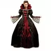 Luksuriøst barokk vampyrkostyme for kvinner til Halloween, Størrelse: Medium/Large