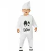 Baby spøkelsesjumpsuit-kostyme, Størrelse: 1–2 år